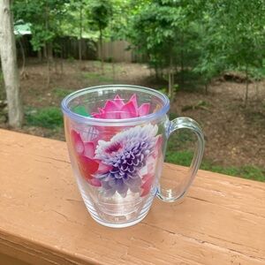 Tervis floral coffee mug